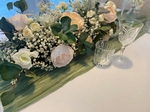 Event decor rental - Premium cheesecloth Table runners