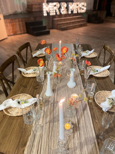 Event decor rental - Premium cheesecloth Table runners