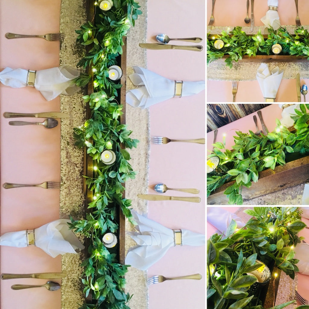 Event Decor Rentals -4' pine centrepiece Box